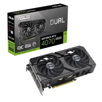 

                                    ASUS Dual GeForce RTX 4070 SUPER EVO OC Edition 12GB GDDR6X Graphics Card